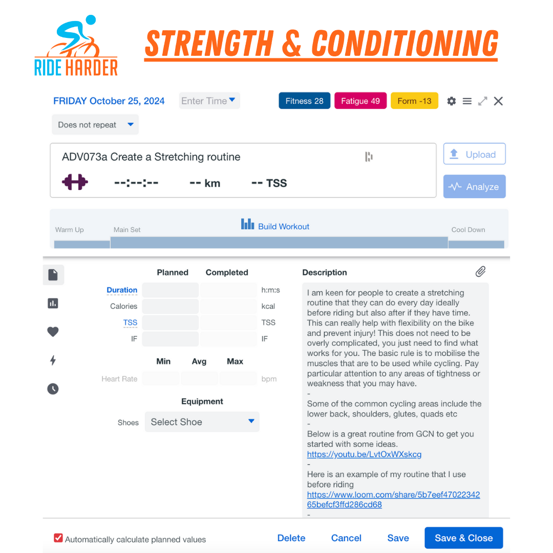 Ride Harder Plan 12 weeks image 5