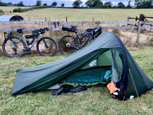 My Bikepacking Setup: Tent, Sleeping Bag and Sleeping Mat