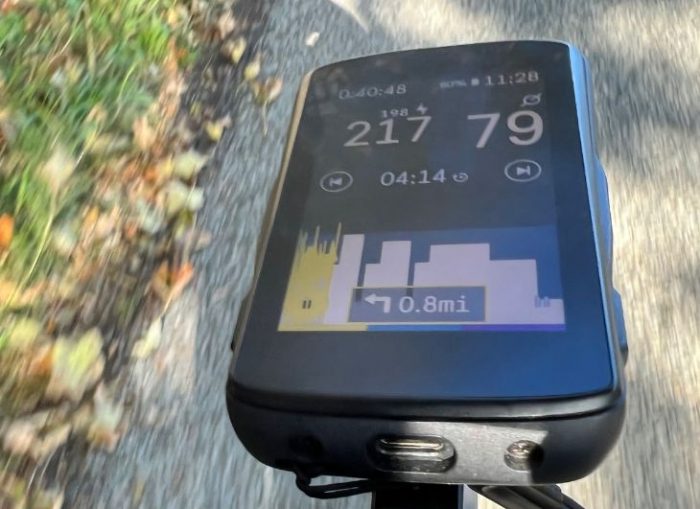 Complete a structured session with intervals outside on the bike